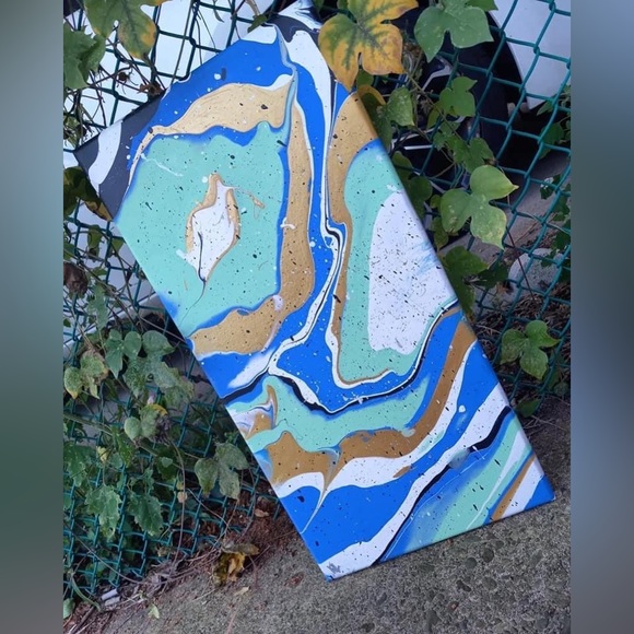 Acrylic Pour Painting - Picture 1 of 2